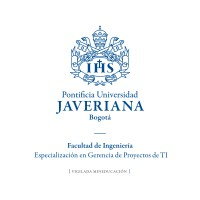 Especialización en Gerencia de Proyectos de TI - Pontificia Universidad Javeriana